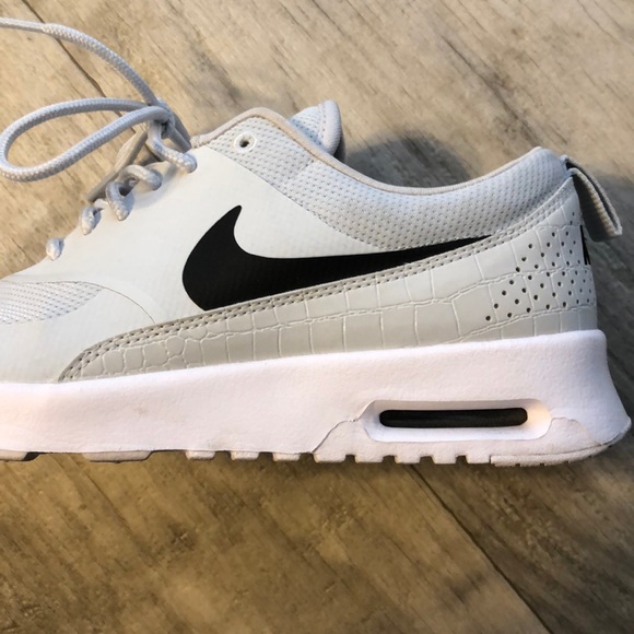 Light Gray Nike Tennis Shoes - Picture 2 of 5